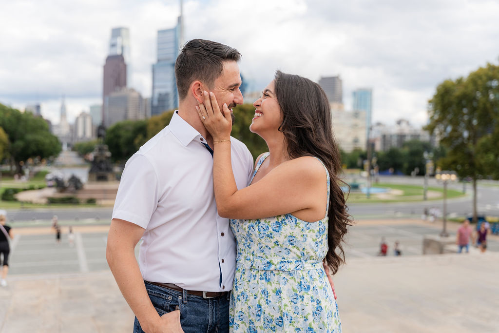 Kate and Taylor engagement photo