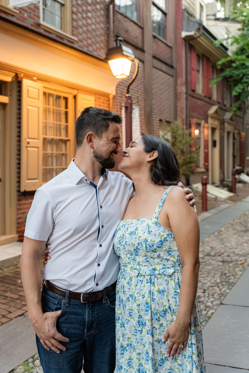Kate and Taylor engagement photo