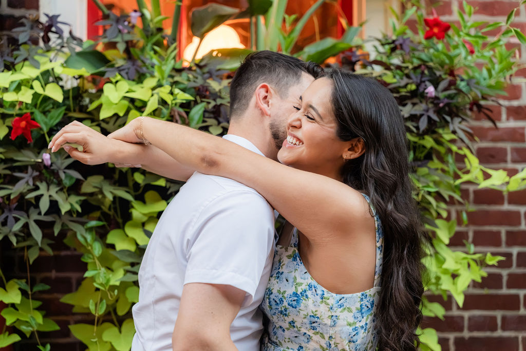 Kate and Taylor engagement photo